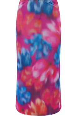 Mesh Maxi Skirt