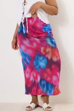 Mesh Maxi Skirt