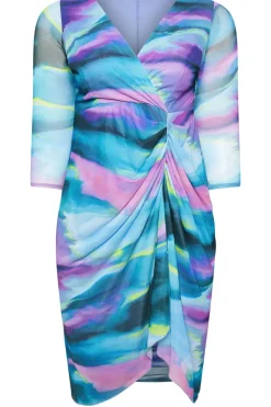 Mesh Midi Dress