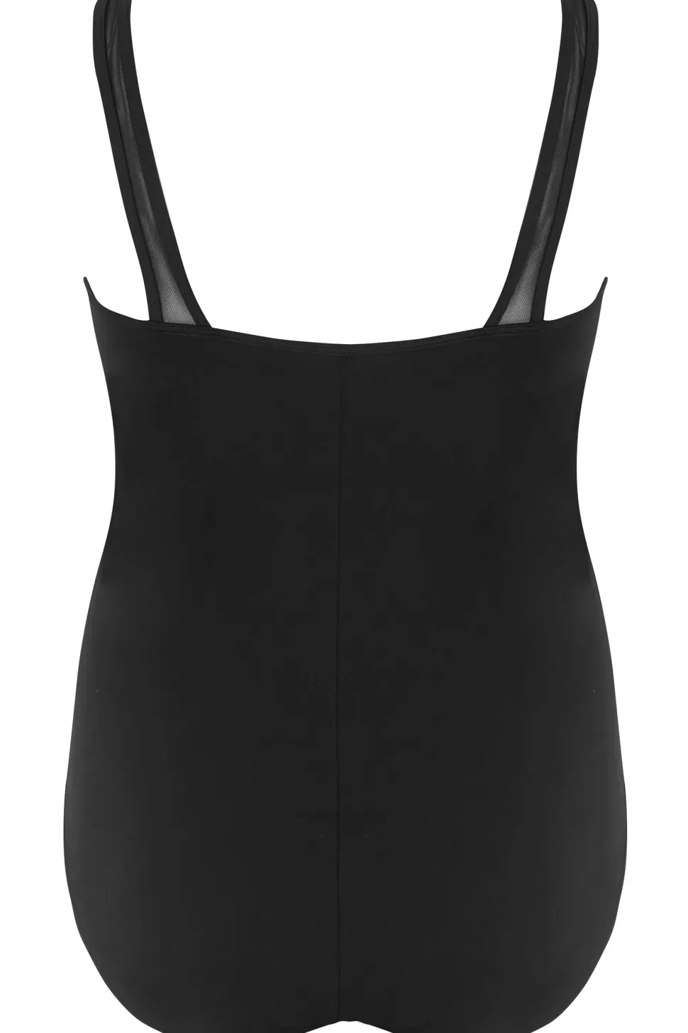 Mesh Panel Swimming Costume