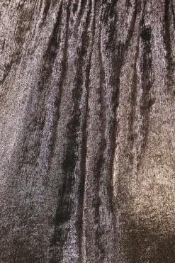 Metallic Blouson Sleeve Midi Dress