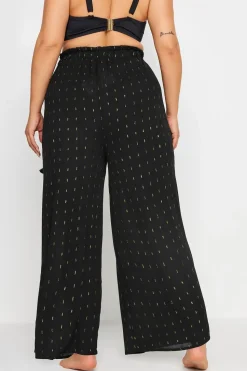 Metallic Tassel Beach Trousers.