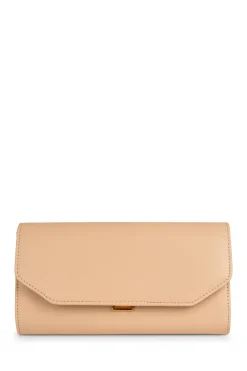 Metallic 'Dimitra' Box Clutch Bag