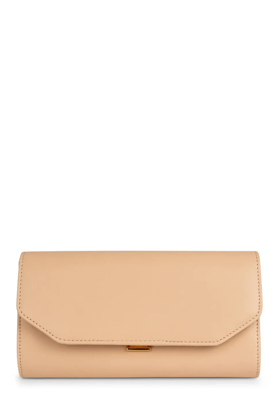 Metallic 'Dimitra' Box Clutch Bag