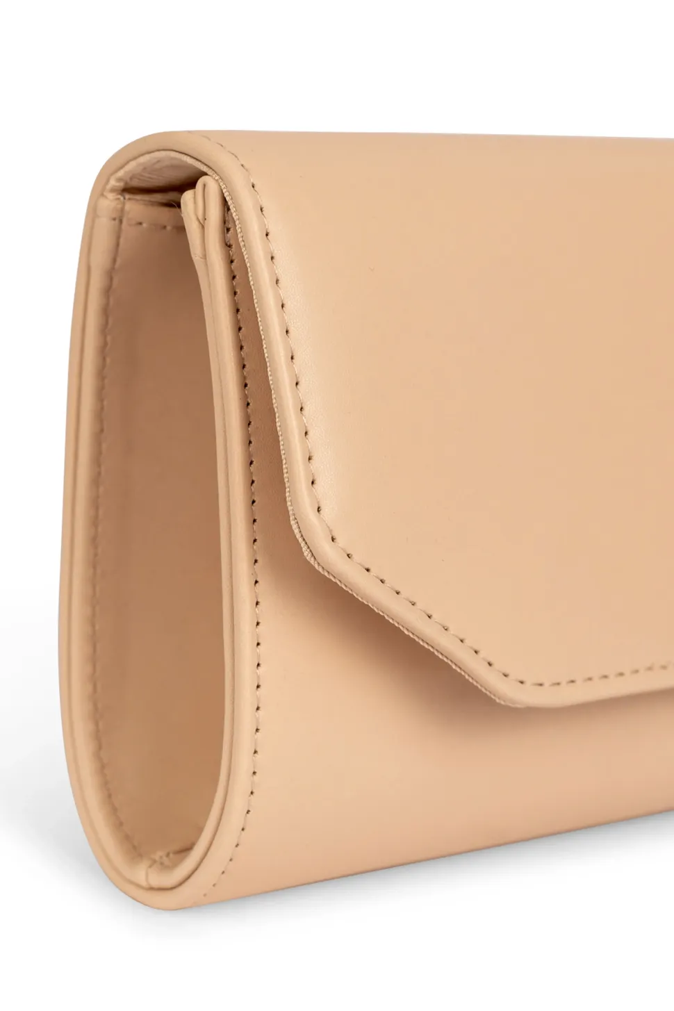Metallic 'Dimitra' Box Clutch Bag