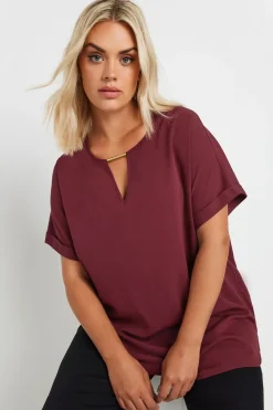Metal Trim Blouse