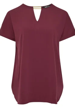 Metal Trim Blouse