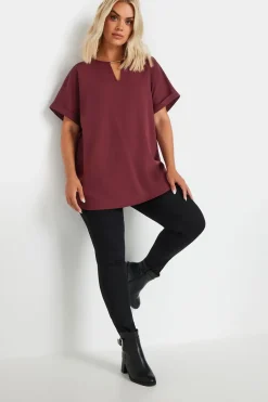 Metal Trim Blouse