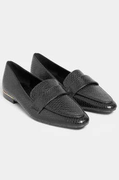 Metal Trim Loafers