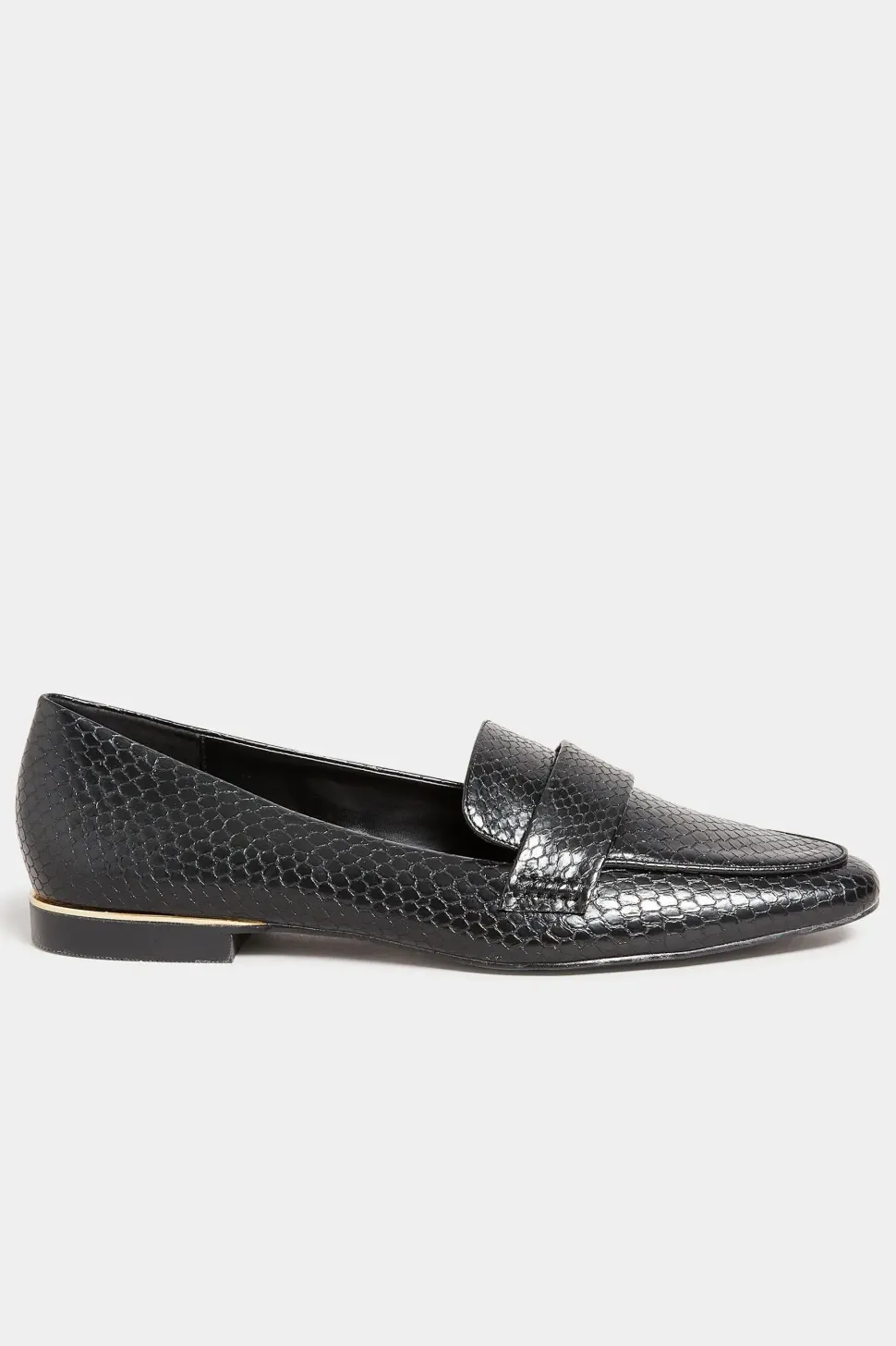 Metal Trim Loafers