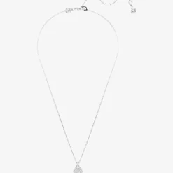 Meteora Rhodium Plated Pendant Necklace 5683446