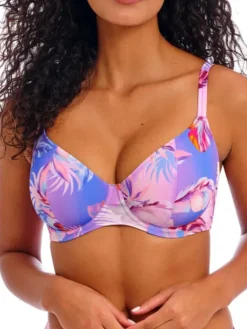 Miami Sunset Plunge Bikini Top