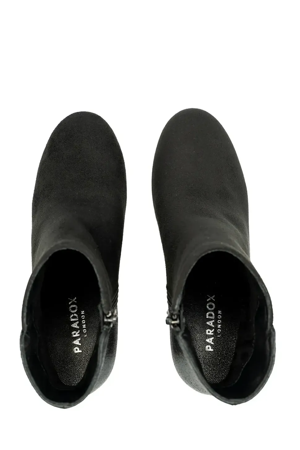 Micro suede 'Alathea' Mid Block Heel Ankle Boot
