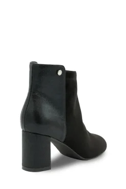 Micro suede 'Alathea' Mid Block Heel Ankle Boot