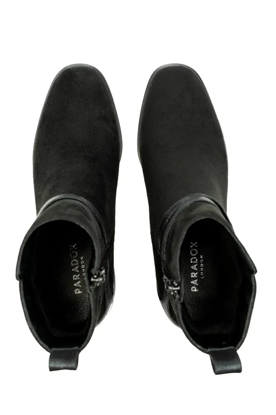 Micro suede 'Avalon' Low Block Heel Ankle Boot