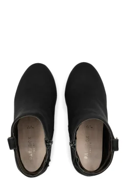 Micro Suede 'Billie' Wide Fit Mid Heel Ankle Boot
