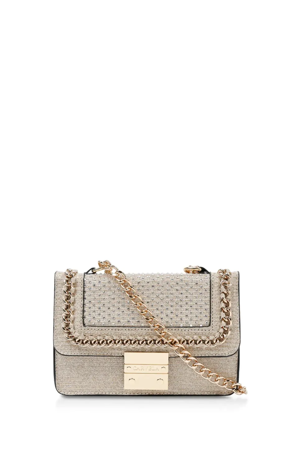 Microsuede 'Danette' Clutch Bag