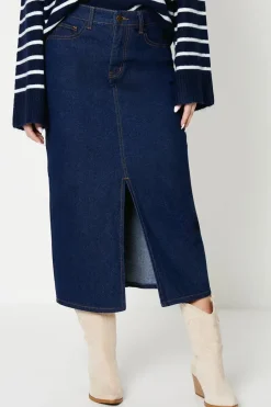 Midaxi Denim Skirt