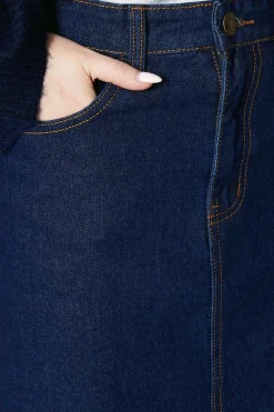 Midaxi Denim Skirt
