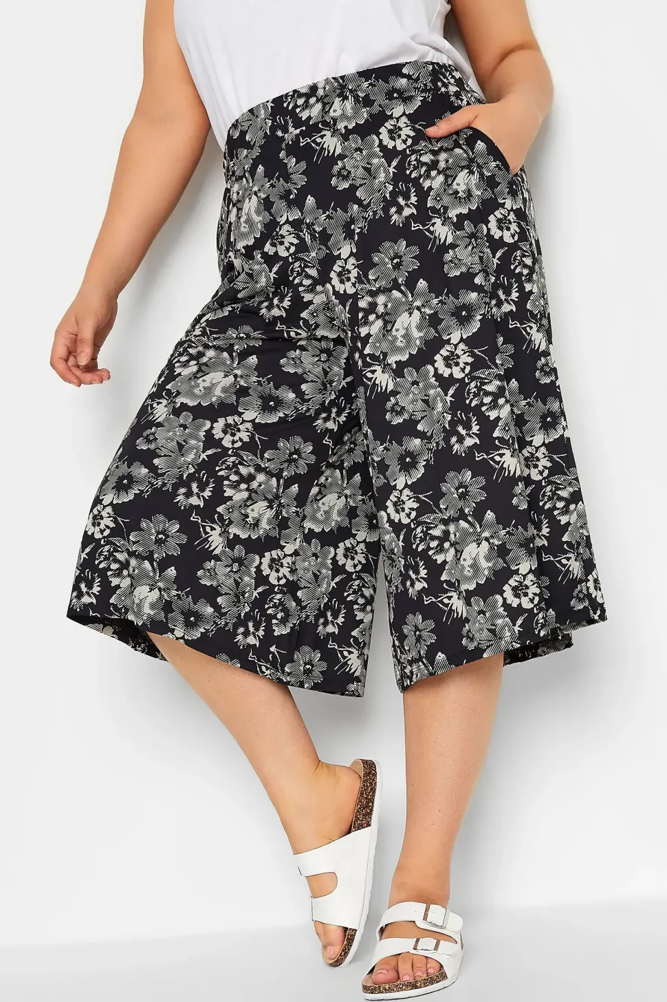 Midi Culotte Shorts