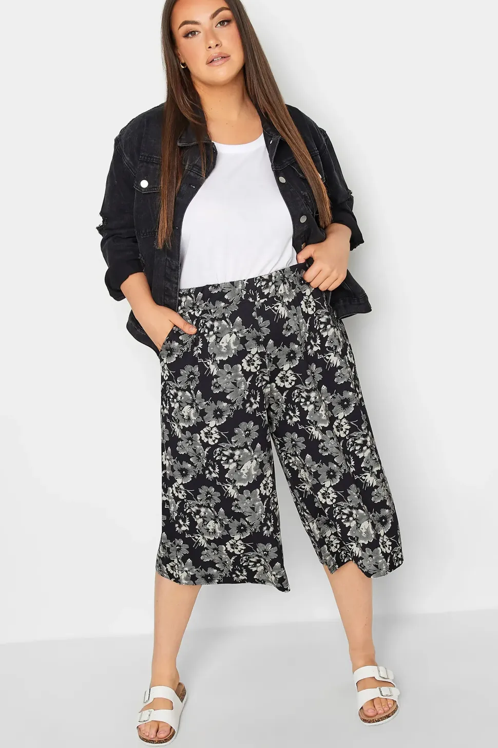 Midi Culotte Shorts
