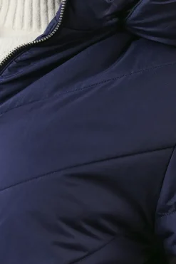 Midi Luxe Padded Belted Coat