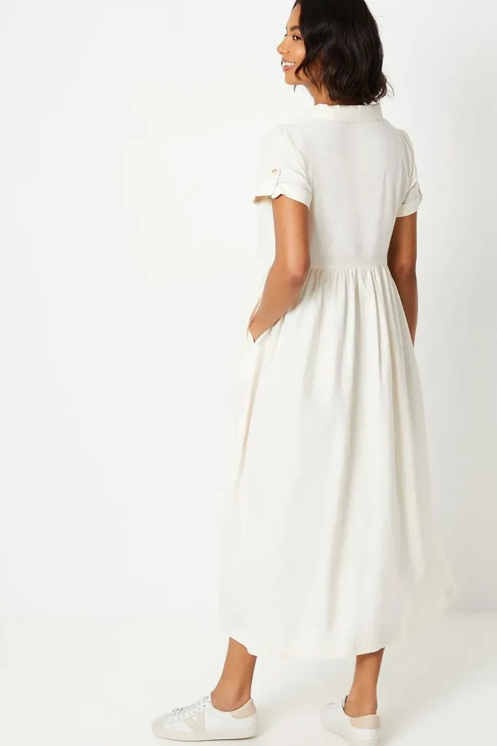 Midi Shirt Dress