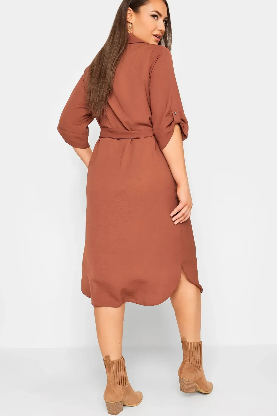 Midi Shirt Dress