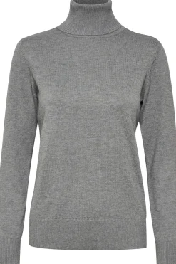 Mila Rollneck Pullover-Plain