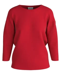 Mila Round Neck Pullover-Plain