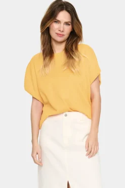Mila Short Sleeve Round Neck Pullover-