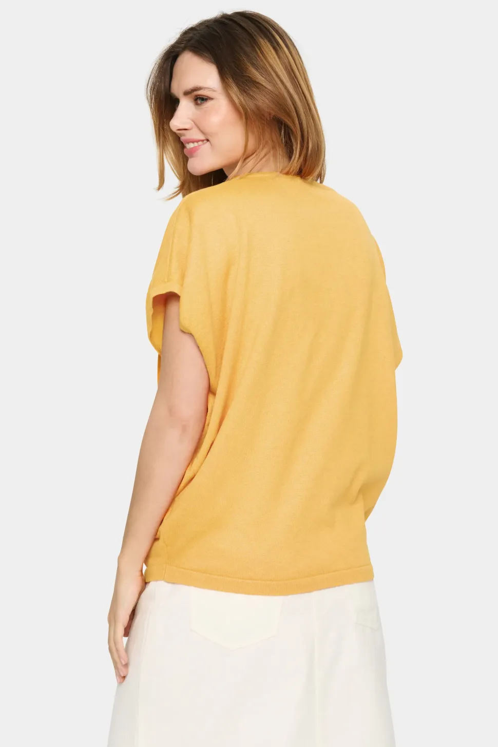Mila Short Sleeve Round Neck Pullover-