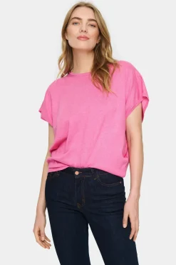 Mila Short Sleeve Round Neck Pullover-