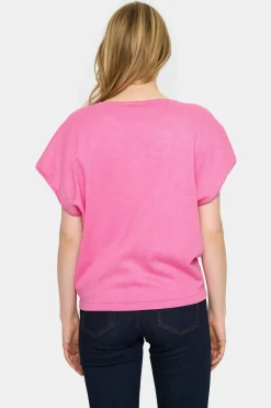 Mila Short Sleeve Round Neck Pullover-