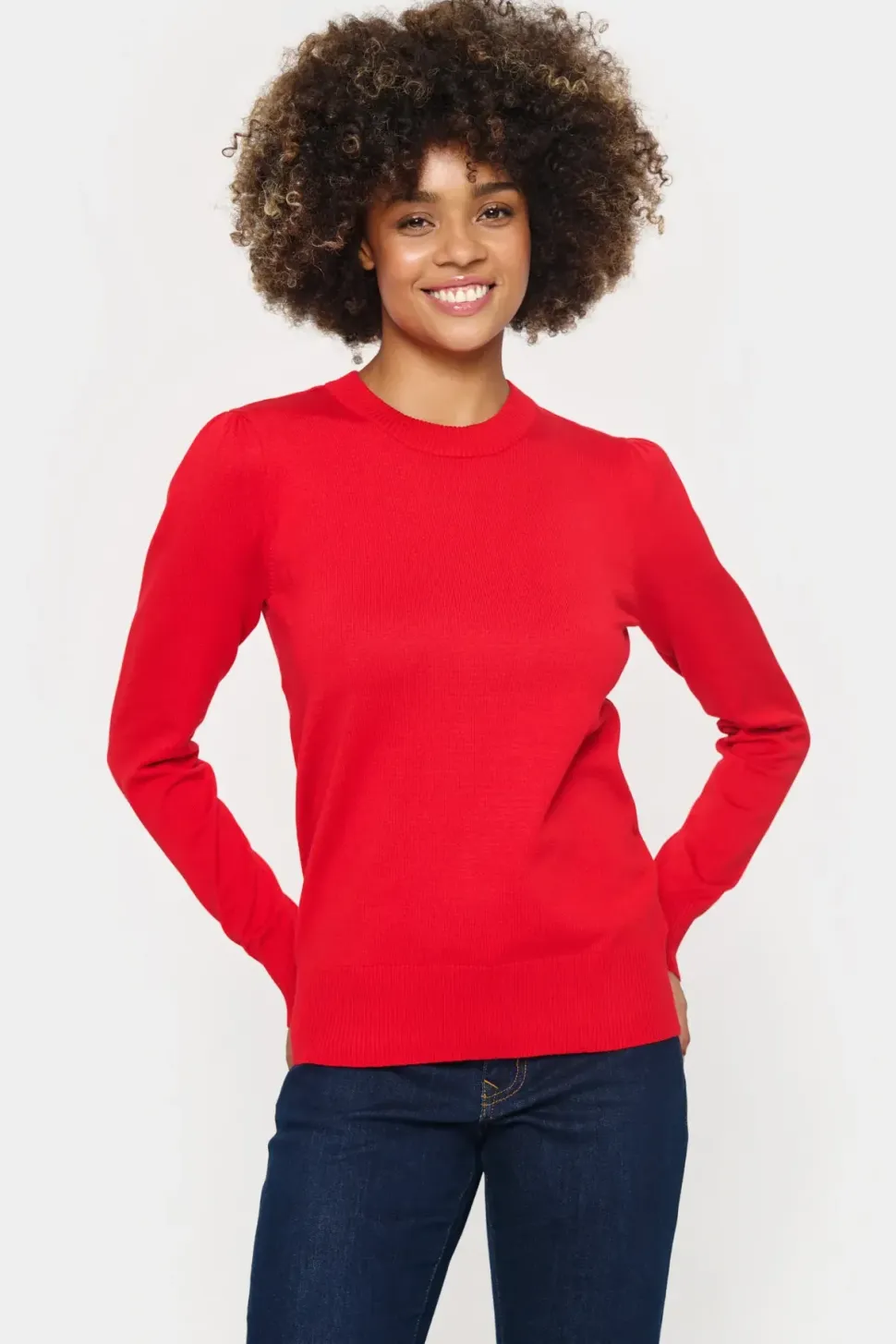 MilaSZ Long Sleeves Crew Neck Pullover-