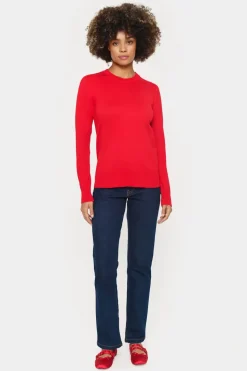 MilaSZ Long Sleeves Crew Neck Pullover-