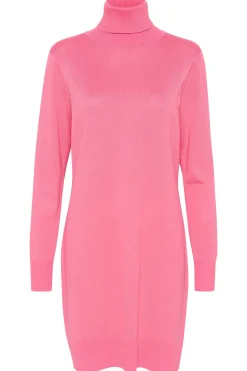 MilaSZ Rollneck Knee Length Knit Dress-