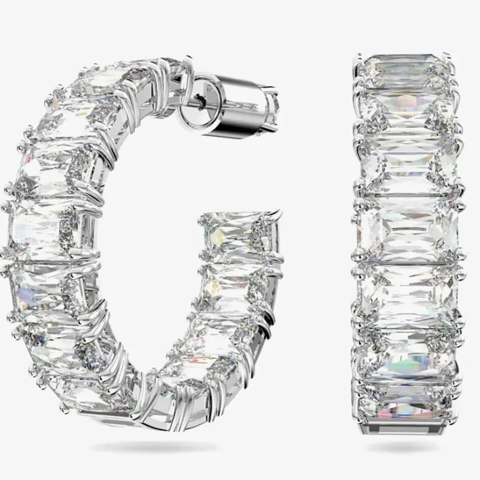 Millenia Crystal Hoop Earrings 5612673