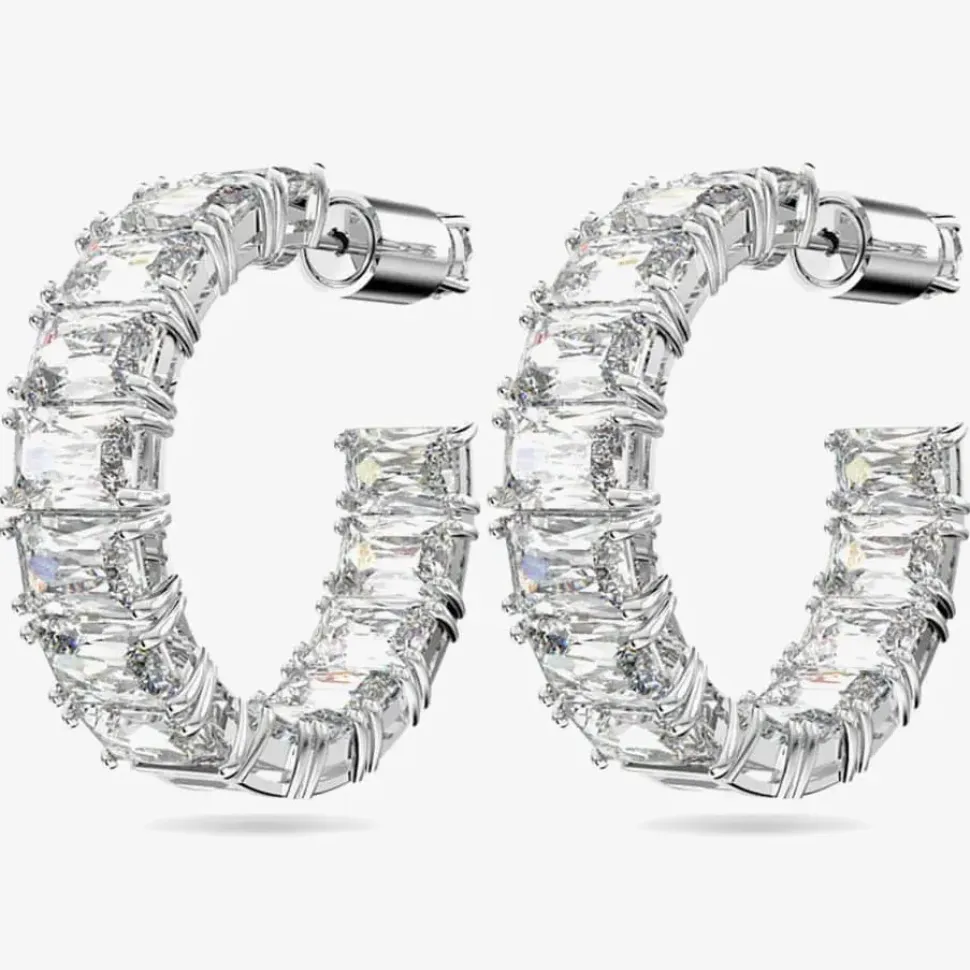 Millenia Crystal Hoop Earrings 5612673