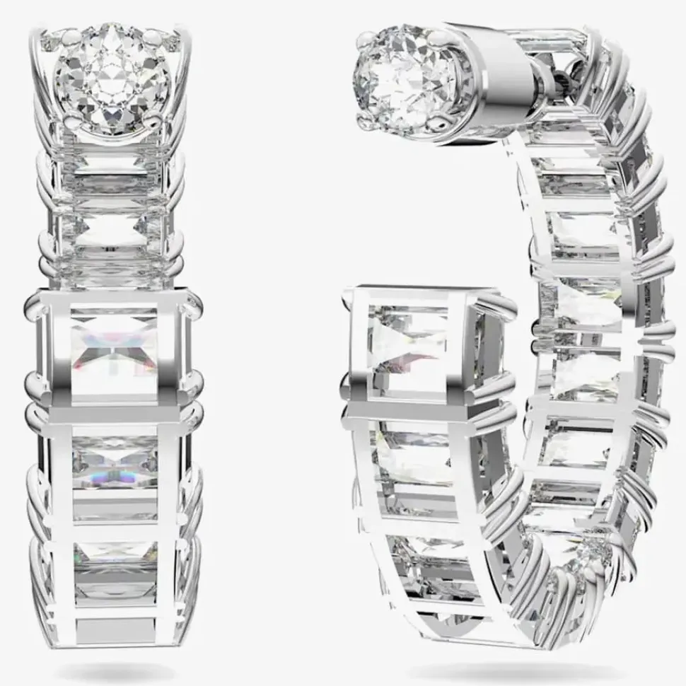 Millenia Crystal Hoop Earrings 5612673