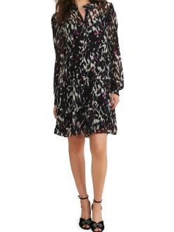 Millicent Print Tiered Dress-