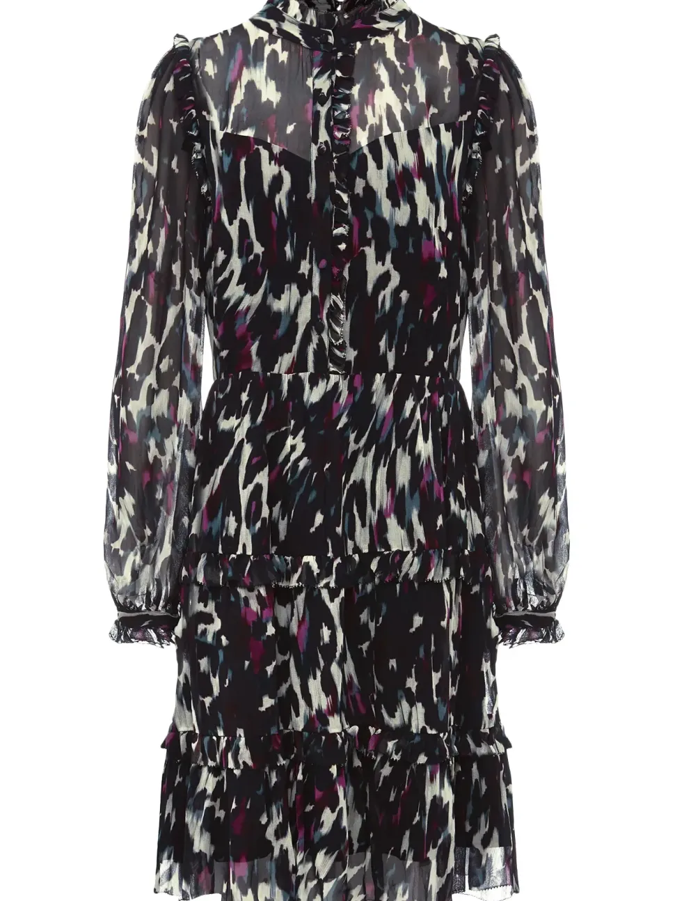 Millicent Print Tiered Dress-