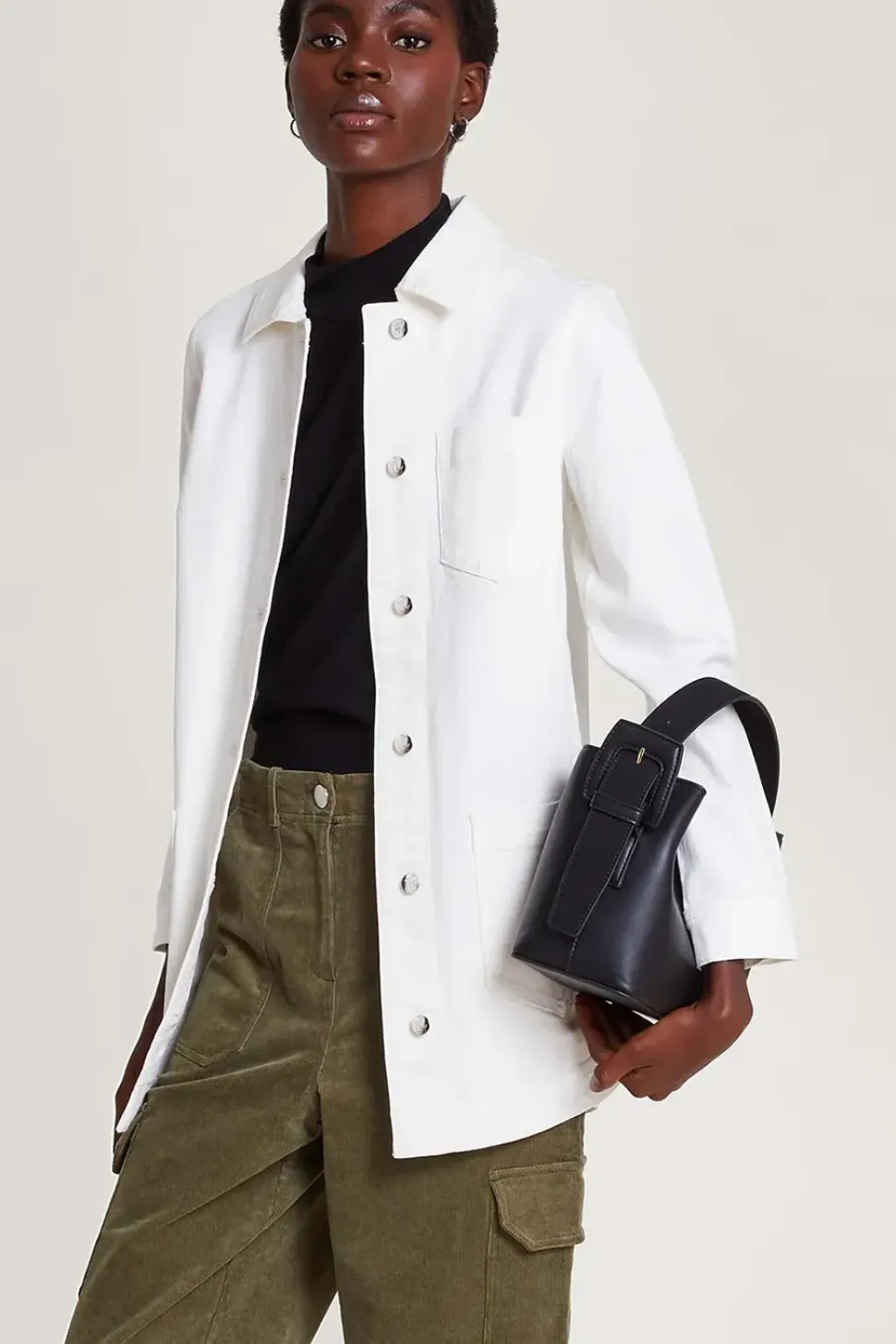 Mindy Longline Denim Jacket