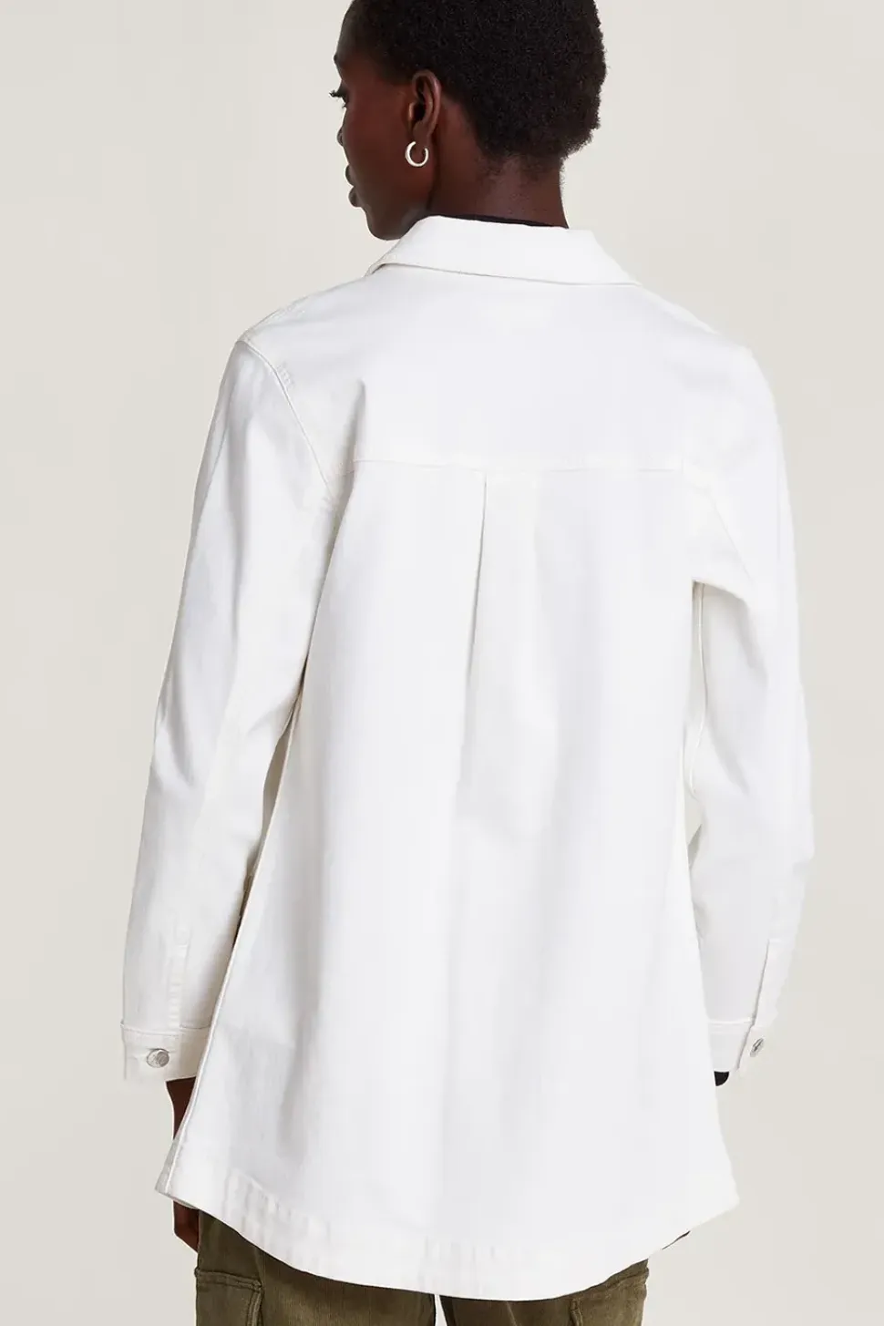 Mindy Longline Denim Jacket