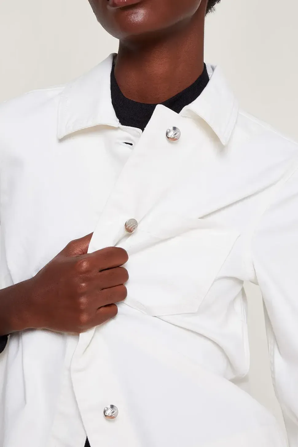 Mindy Longline Denim Jacket
