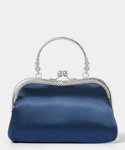 Mini Satin Frame Evening Bag