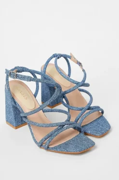 Molly Strappy Block Heeled Sandals