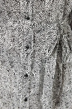 Mono Spot Shirt Dress