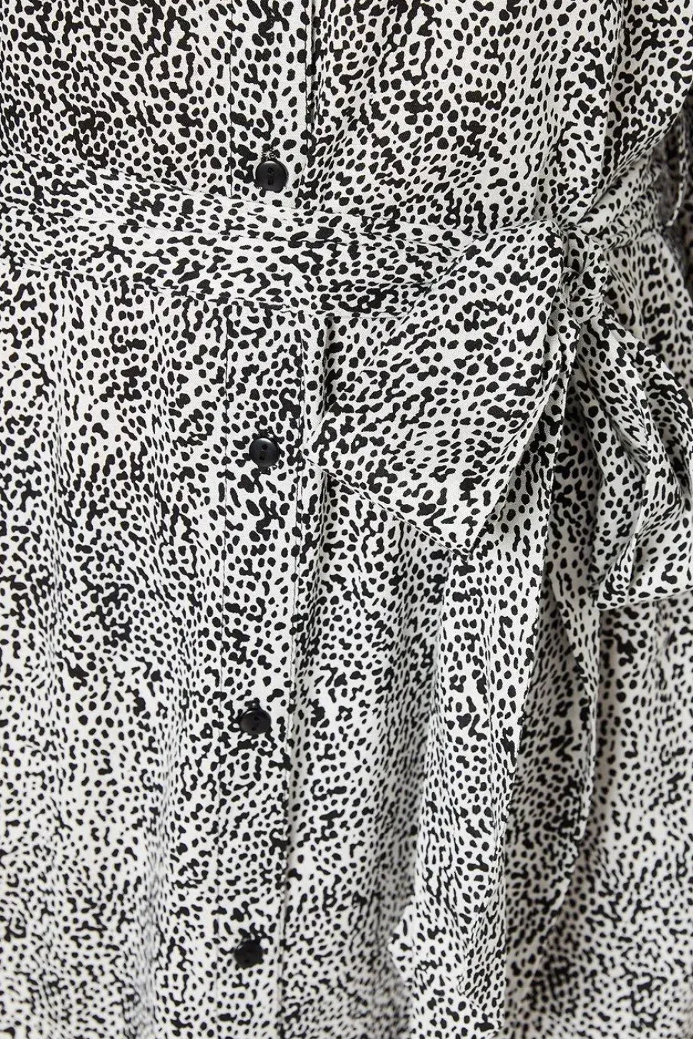 Mono Spot Shirt Dress