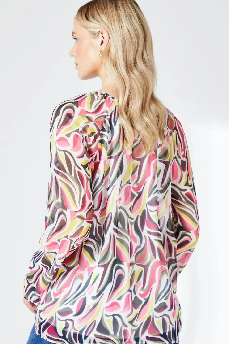 Multi Abstract Blouse